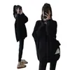 Nuevo Suéter de Punto con Cuello Redondo Otoño e Invierno 2024 Diseño de Estilo Holgado Perezoso Sentido del Diseño Nicho Suave Suéter Pulóver Versátil para Mujer