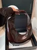 Bolso de Hombro para Mujer de Diseño de Nicho Transfronterizo, Piel Brillante, Bolso de Mano, Bolso Sencillo Nube, Bolso de Moda de Lujo Ligero