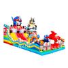 Fabricante de Equipos de Diversión Nuevo Trampolín Inflable Grande para Niños al Aire Libre Castillo Inflable con Tobogán Grande para Puesto al Aire Libre