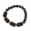Cuatro Estilos DIY Imitación Agarwood Pulsera Joyería Fabricante Venta al por Mayor Especificaciones 0.8 Rosario Decorativo Chino para Hombre y Mujer Juguetes