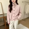 Amazon Transfronteiriço Casaco Suéter de Gola Alta Feminino Outono Inverno Novo Solto Casual Estilo Preguiçoso Versátil Malha Top