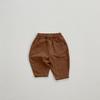 Calças casuais para bebês, primavera e outono, masculinas e femininas, estilo ocidental, personalidade para bebês, marca da moda, cor sólida, tecido, calças de bumbum grande