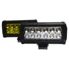 Suministrado Directamente del Fabricante, Modelo Sanmu Fila Única/Doble 6 Perlas Luz de Trabajo de Plástico Luz Auxiliar para Coche Foco de Techo Faro Modificado