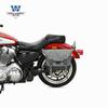 Bolsa Lateral para Motocicleta Muscle Car Wolf Adecuada para Harley 883L SuperLow Bolsa Lateral de Liberación Rápida Caja Lateral Retro Bolsa para Casco Modificada