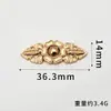 Fivela de Metal Botões Superiores Retrô Estilo Étnico Fecho Decorativo para Roupa Traje Tang Cheongsam Hanfu Botão de Pressão de Liga