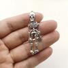Nuevo colgante europeo y americano transfronterizo retro de calavera esqueleto, colgante de aleación para bricolaje, accesorios de Halloween