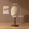 Maniquí de Cabeza para Peluca Soporte de Exhibición de Sombreros de Espuma Perchero para Bufandas Soporte para Sombreros Perchero para Bufandas Tienda de Ropa para Mujer Maniquí de Cabeza con Pines
