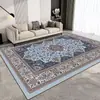 Tapetes Persas Transfronteiriços, Tapetes de Imitação de Caxemira Marroquinos, Tapetes de Cobertura Total para Sala de Estar e Quarto, Estilo Étnico Retrô, Atacado Boêmio