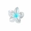 Presilha de Frangipani Colorida Doce de 4cm Venda Quente Transfronteiriça Acessório de Cabelo Doce Acessório de Cabeça Feminino Flor Acessórios de Cabelo Presilha de Cabelo Placa Atacado