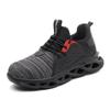 Zapatos de Protección Laboral Transpirables Personalizados para Hombre, Punteras de Acero, Zapatos de Trabajo de Seguridad Anti-Aplastamiento y Anti-Perforación, Zapatos Protectores Aislantes para Electricista de Moda