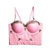 Europeu e Americano frisado cuecas Outer Wear Big Backless Sexy ajustável Strapless Nightclub Spice Girls Shaping Top Spot Atacado