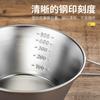 Tazón plegable Shela de acero inoxidable 304 para acampar al aire libre, vajilla para acampar, utensilios de cocina para acampar, tazón con asa plegable conveniente