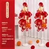 Pilares de bolas de favo de mel para casamento, decoração de porta para quarto e sala de estar de casa nova, arranjo de parede de fundo com pilares, suprimentos de decoração para quarto de casamento