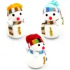 Boneco de neve de Natal brinquedo boneca Pingente de árvore de Natal Decoração de Natal presente Boneca de Natal tamanho pequeno
