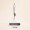 Ferramenta de afinamento para pelos de animais para remover pelos soltos, Pente curvo para desembaraçar gatos, Raspador de pelos de um clique para prevenir nós