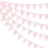 Nova bandeira triangular simples xadrez de ganso bobo com tema de Ação de Graças, Natal e Halloween decoração de festa