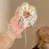 Lazo para el cabello dulce de tamaño grande que no daña el cabello, con estilo perezoso y suave para la cabeza, con lunares, perfecto para el verano