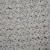 En stock dos colores terciopelo pvvelvet flor de cepillo conejo pequeño pelo de conejo anillo de lijado capa de nube blanca descolorida patrón de ola de flor patrón de espiga juguete franela