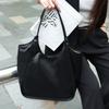 Bolsa de Hombro Grande de Lona para Primavera y Verano, Textura de Alta Calidad para Mujer, Color Sólido, Versátil, Bolso de Hombro o Debajo del Brazo, Bolso de Mano 'Early Eight'