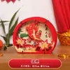 Decorações de Ano Novo 2024 Festival das Lanternas Ano do Dragão Decorações de Mesa Vitrine Escolar Arranjo de Cena para Sala de Estar em Casa
