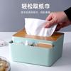 Caja de Pañuelos para Hotel Madera Maciza Moderna Simple Extraíble Madera Hogar Sala de Estar Gama Alta con Almacenamiento Caja de Pañuelos Coche