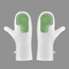 Luvas de Lavar Louça Mágicas Super Duráveis Silicone Escova Macia Luvas Domésticas Cozinha Doméstica Luvas de Borracha à Prova d'Água com Escova