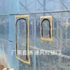 Porta de Ventilação para Estufa, Porta de Ventilação de Plástico Transparente Anti-Envelhecimento, Porta com Zíper para Estufa de Plástico, Janela de Ventilação para Estufa de Plástico