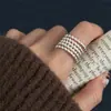 Anillo Retro Chinoiserie Antiguo para Mujer Nicho Lujo Accesible Gama Alta Único Anillo Abierto para Dedo Índice Nuevo Anillo 2025