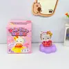 Nuevo Juguete Lindo de Moda Exquisito Forma de Gato Kt Divertido Giratorio Sorpresa Caja Ciega Estudiante Figura de Escritorio Pequeño Adorno