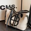Bolso de Lona de Gran Capacidad para el Trabajo 2023 Nuevo Bolso para Mujer Casual Estilo Occidental Más Fácil de Combinar Bolso de Hombro Bolso Tote para Estudiante Universitario