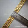 Encaje Trenzado de Encaje de Encaje Colorido Hecho a Mano de Estilo Étnico de 2 cm de Ancho Accesorios Decorativos para Borde de Cortina de Cuello de Ropa DIY