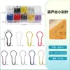 Alfinetes de Segurança em Forma de Abóbora, Etiquetas de Roupa Pequenas e Coloridas, Cordões para Pendurar, Alfinetes de Travamento Prontos, Suprimentos Decorativos, Criatividade Artesanal