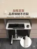 Placa de Extensión para Escritorio, Soporte Plegable de Extensión para Escritorio sin Taladro, Extensión para Escritorio de Computadora de Dormitorio, Reposamanos y Estante de Almacenamiento