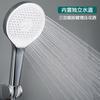 Xiamen personalizado high-end 10 polegadas top spray chuveiro líquido bico de silicone embutido independente waterway pode passar KTW certificação
