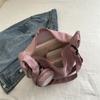 Bolso de pana para mujer de gran capacidad 2025 Nuevo Primavera y Verano Casual Hombro Cruzado Bolso de Tela Clase Viajero Bolso Dumpling