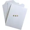 Papel entretela para roupas forro de roupa papelão para roupas lavanderia T-shirt roupas suéter acessórios embalagem papelão rígido