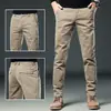 Pantalones Casuales Nuevos para Hombre Otoño 2026 Hong Kong, Rectos Holgados de Negocios de Alta Gama, Pantalones Elásticos para Hombre de Primavera y Otoño