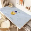 Tapete de mesa de astronauta, tapete de mesa para escrita de estudante, tapete de mesa especial para crianças, toalha de mesa para mesa de estudo e escrita, tapete de mesa