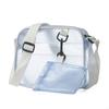 Bolsas Pequenas de Primavera e Verão para Mulheres 2024 Novo Estilo Coreano Bolsa Quadrada Pequena Transparente de Gelatina Bolsa Transversal Mini Simples para Meninas