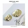 Botones Metálicos Yisen con Forma de Diamante 3D, Botones Decorativos Minimalistas de Nicho para Ropa, Botones para Abrigos de Traje Casual
