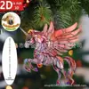 Em Estoque Website Independente Item Mais Vendido Ébano Cavalo Majestade 2D Acrílico Decorativo Preto Ébano Cavalo Estatueta Novo