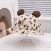 Sombrero de Lavabo para Bebé Niño y Niña de 1 a 3 Años con Corduroy Orejas Lindas Cálido Sombrero de Pescador para Niños Sombrero Casual de Otoño e Invierno