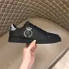 Sapatos Casuais D para Todas as Estações, Sapatos Brancos Planos de Viscose, Mocassins de Couro de Cano Baixo com Bico Arredondado e Cor Sólida, Resistentes ao Desgaste e Antiderrapantes