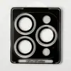 Adecuado para Iphone 16pro Posicionamiento Segunda Pegatina Película para Lente PVD Doble Color Paso Mate Metal Ojo de Águila Película Templada