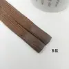 Cordón de cintura recubierto de epoxi de colores, cordón para capucha, cordón plano hueco de 1.3 cm de ancho, cordón de cintura de secado rápido para pantalones deportivos
