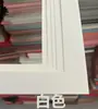 20 Hojas de Cartulina de Montaje de una Sola Capa, Marcos Simples de Montaje para Pinturas Infantiles, Marcos para Fotos de Papel 8K A3 A4, Bordes de Pegatinas Coloridos