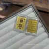 Adesivo de Telefone Ouro Puro 999 2mg Shuibei Adesivo Popular Dourado para Traseira de Telefone Loja de Ouro Transmissão ao Vivo Pequenos Presentes Físicos Varejo