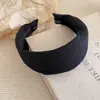 Diadema floral retro femenina clip para el pelo de tul con degradado francés dopamina accesorio para el pelo estilo crema diadema ancha versátil