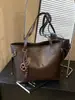 Bolso Retro de Gran Capacidad para Mujer 2026 Nuevo Estilo Elegante Bolso de Hombro para Estudiantes que Van a Clase Bolso Tote