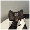 Bolso Retro de Axila para Mujer 2025 Verano Nueva Tendencia con Estampado de Letras Bolso de Hombro de Alto Valor Bolso de Mujer de Alto Valor